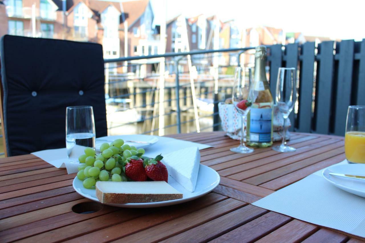 Ferienhaus Hafenzeit Cuxhaven Ngoại thất bức ảnh